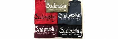 SADOWSKY PRINTED LOGO T-SHIRT MAROON XL