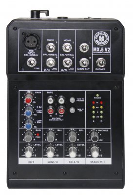 TOPP PRO MX5V2 MIXER ANALOGICO PASSIVO
